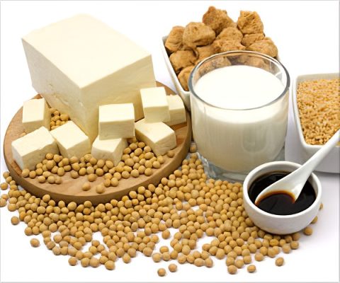 các sản phẩm từ hạt đậu nành